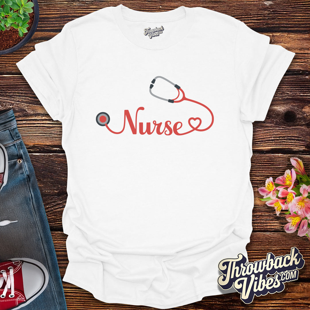Stethoscope Nurse T-Shirt