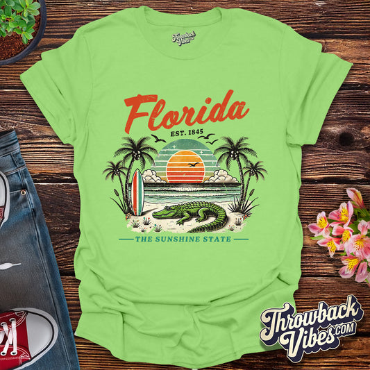 Florida Alligator Coast T-Shirt
