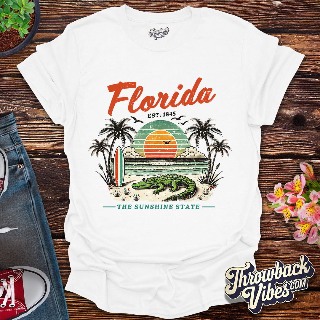 Florida Alligator Coast T-Shirt