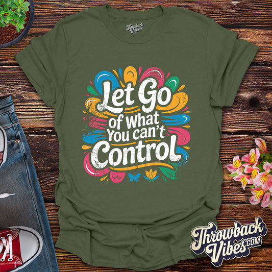 Let Go Distressed T-Shirt