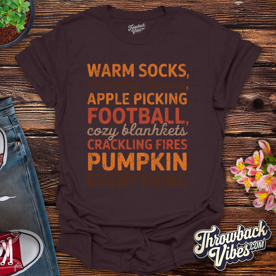 Cozy Autumn Vibes T-Shirt