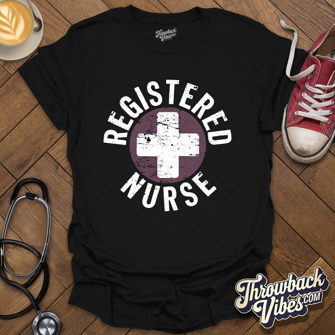 Registered Nurse T-Shirt - Throwbackvibes 