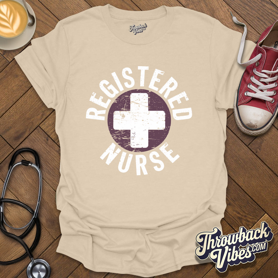 Registered Nurse T-Shirt - Throwbackvibes 