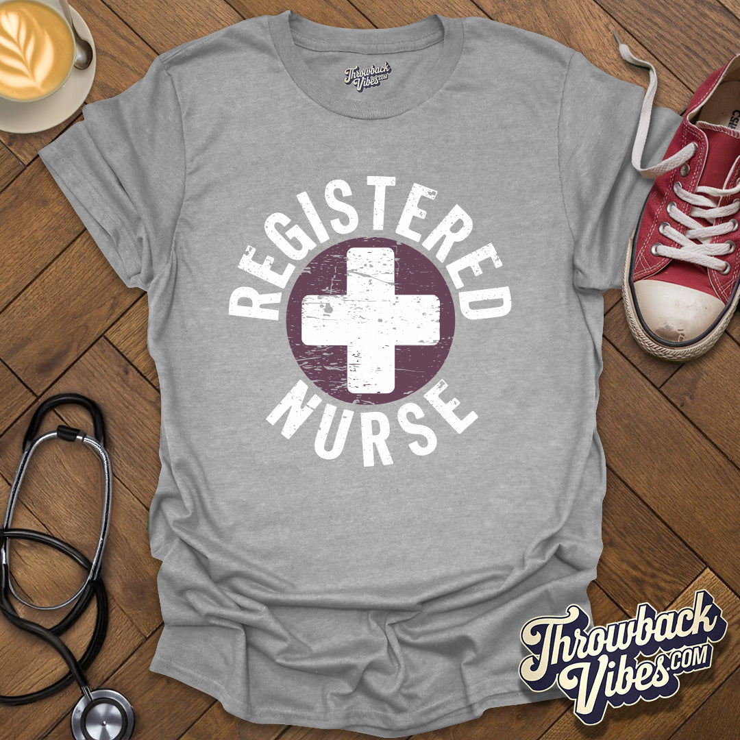 Registered Nurse T-Shirt - Throwbackvibes 